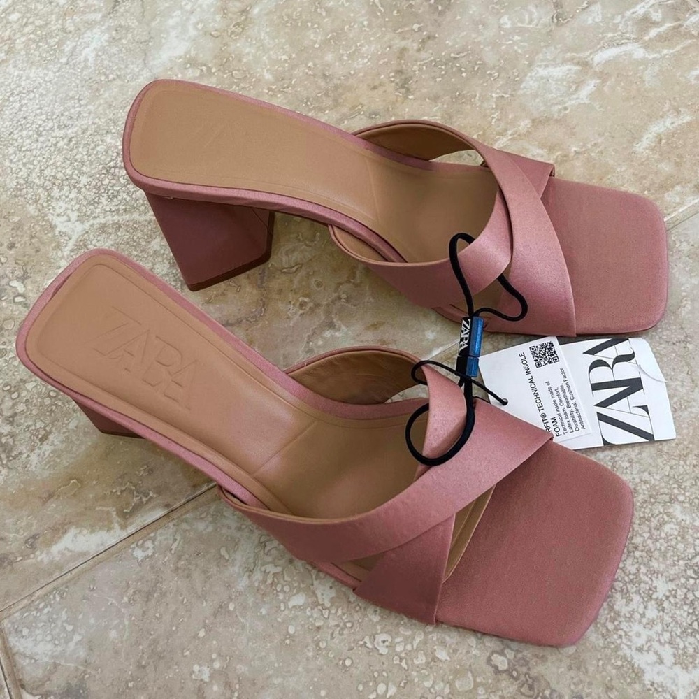 Zara Pink Heels